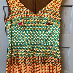 Gradient Geometric Dress